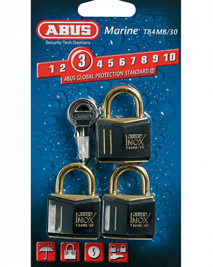 Hengelås Abus Marine Dobbel 40mm