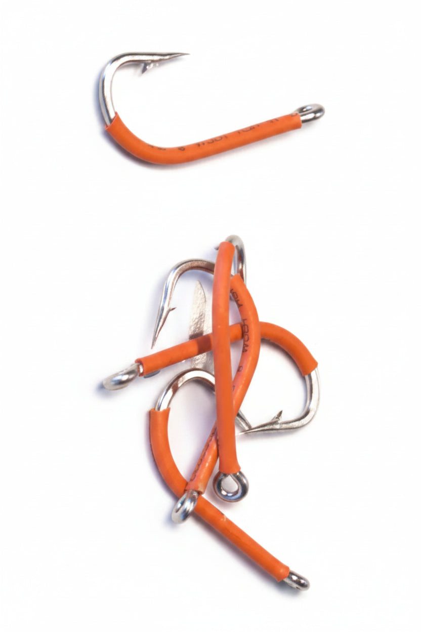 Mackerel hook (Stainless steel) w/ rubber