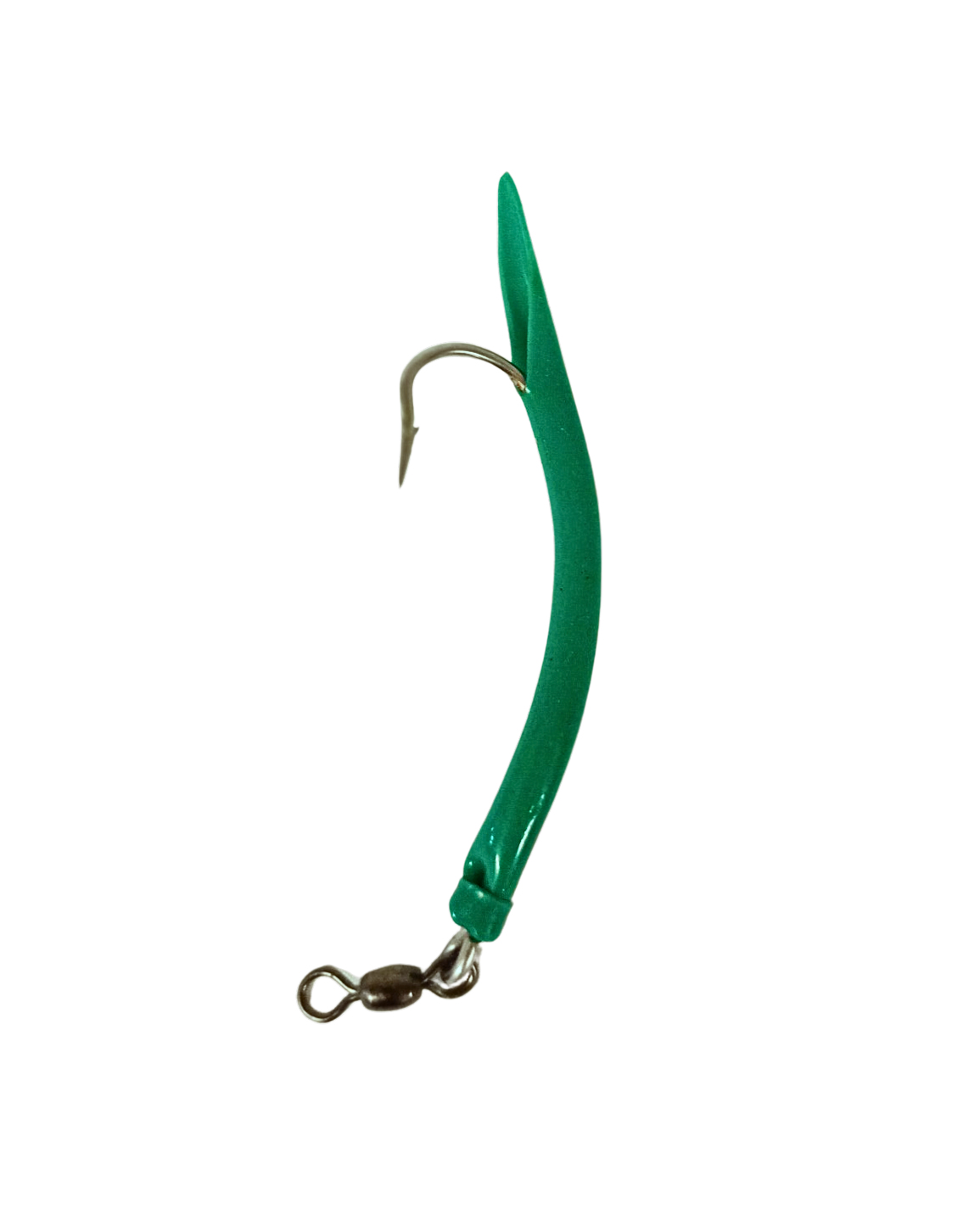 Rubber worm 6/0 latex - Green