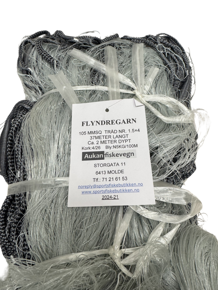 Flyndregarn 105 mm