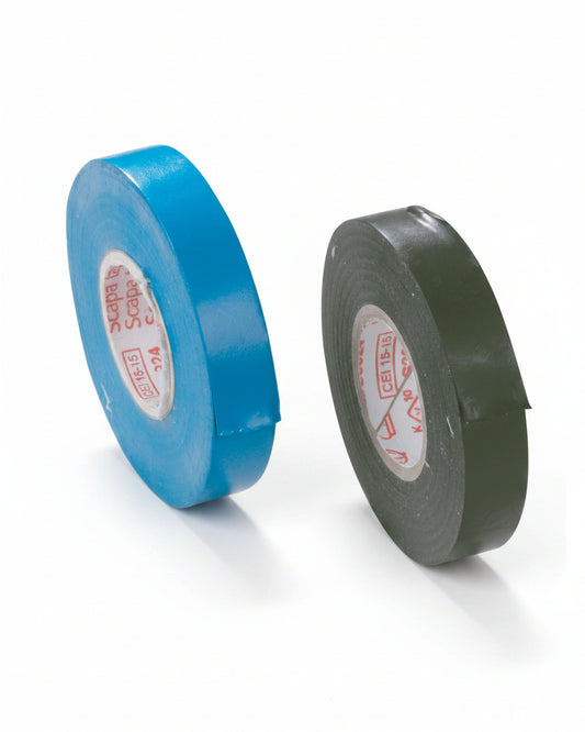 Elektrotape Sort 19 mm x 20 Meter Sort