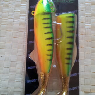 Gigan Jig 435g - Gul/grønn makrellimitasjon