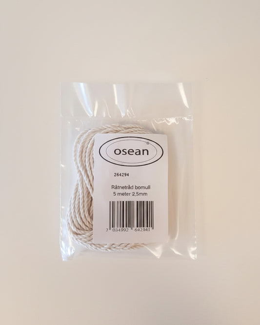 Råtnetråd til teiner – 3 mm × 5 m