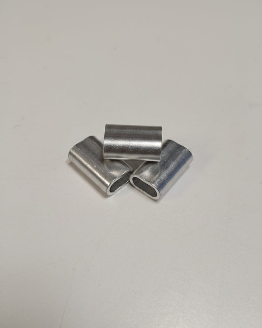 Krympesleeves i aluminium 500 stk - 3.5 < M >