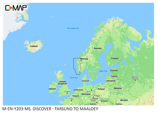 C-Map Discover (Farsund to Måløy)
