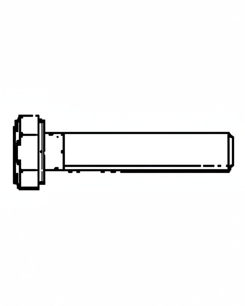 Bolt m/mutter A4