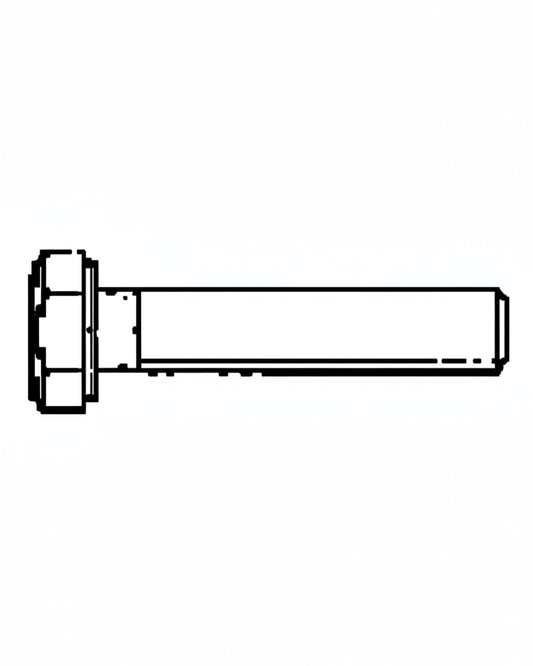 Bolt m/mutter A4