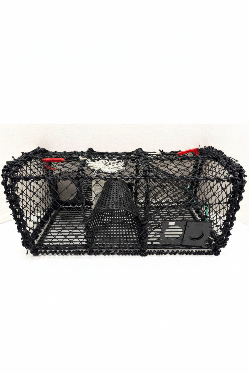 Hummerteine 10kg rektangulær plast kalv, sort not