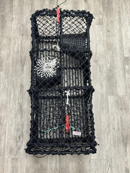 Hummerteine 10kg rektangulær plast kalv, sort not