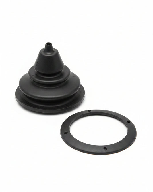 Kabelgjennomføring dobbel sort 105 mm