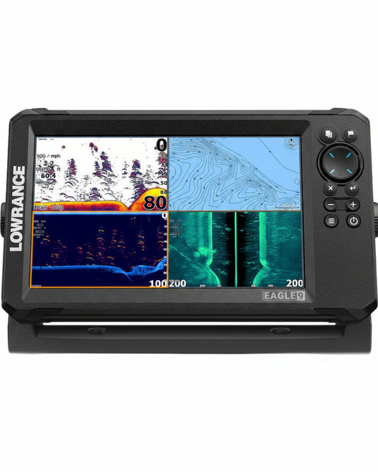 Lowrance Eagle 9 med HDI 50/200-svinger