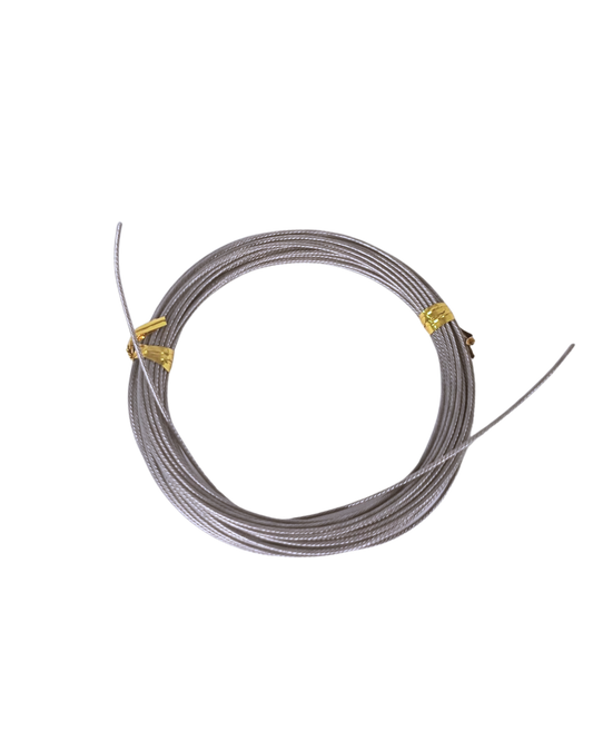 Stålvaier PVC-belagt - 1,5mm - 10m