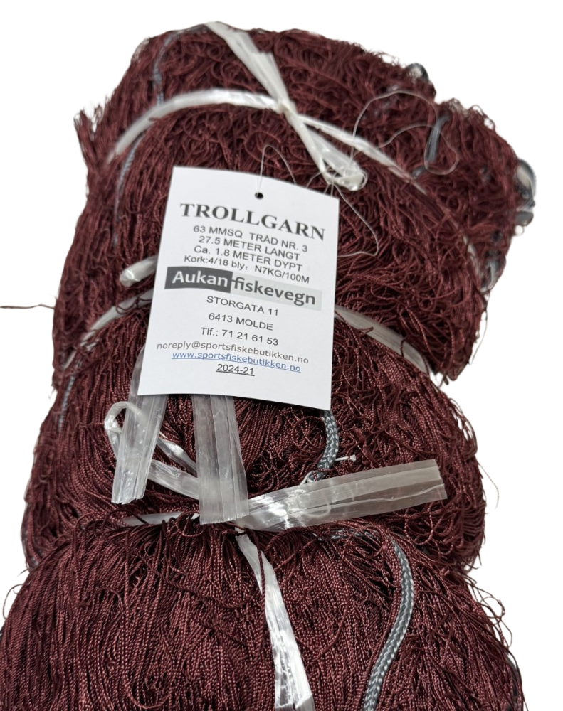 Trollgarn 10 omfar - Rød