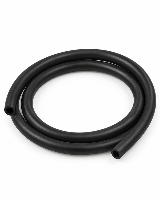 Gummislange 1m (Sort)