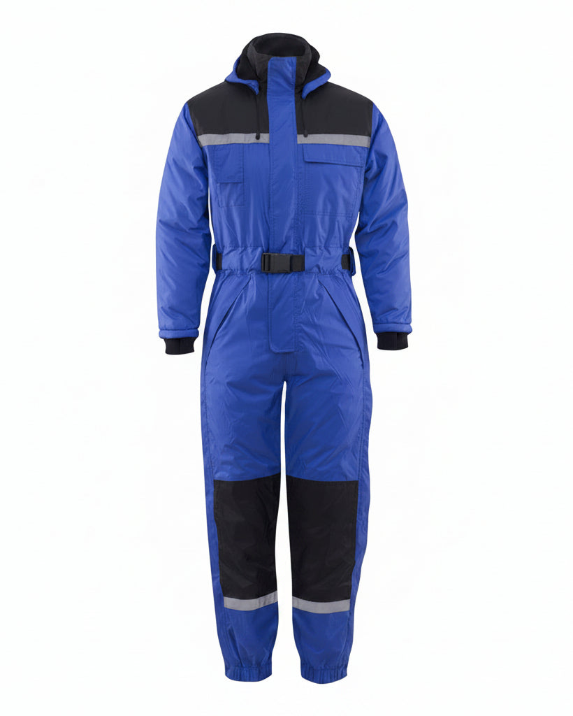 Svalbard Thermodress Kornblå/Sort