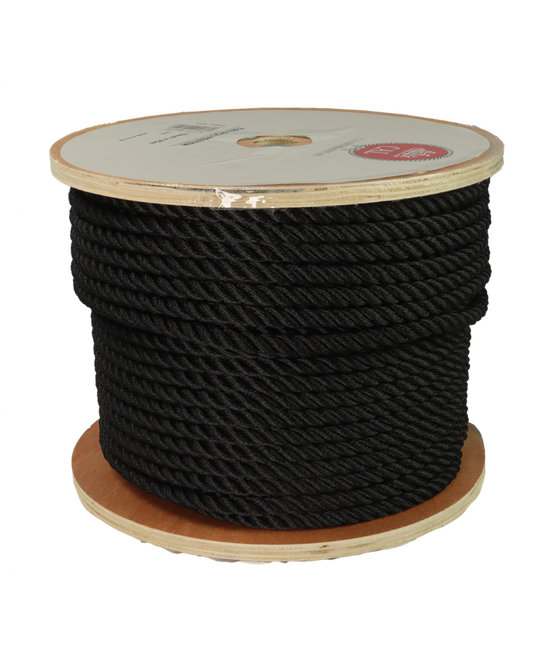 Tau Polyester 12mm Sort