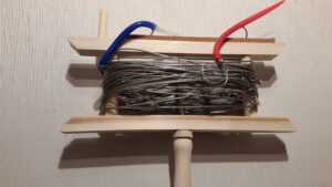 Lyrdorg med stålwire